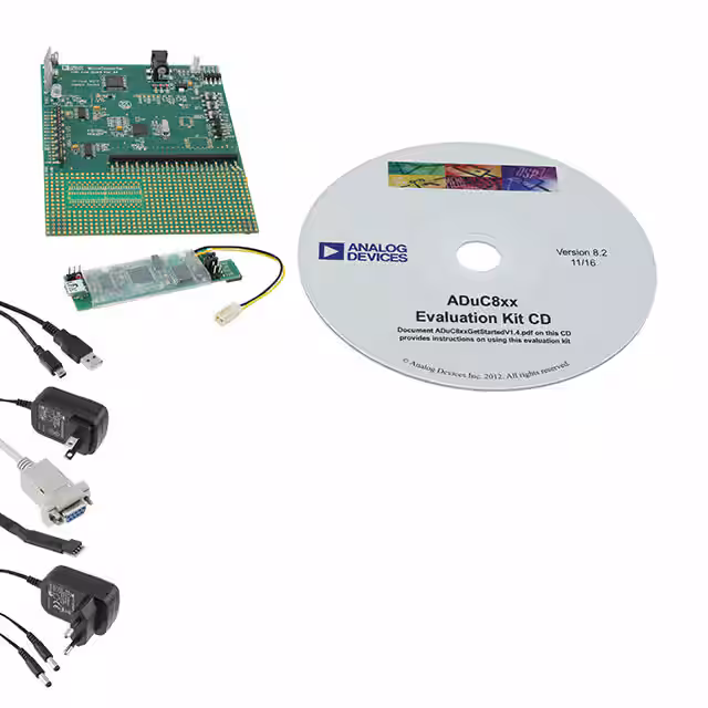 EVAL-ADUC841QSPZ Analog Devices Inc.  Cartes d'évaluation - Embarquées - MCU DSP